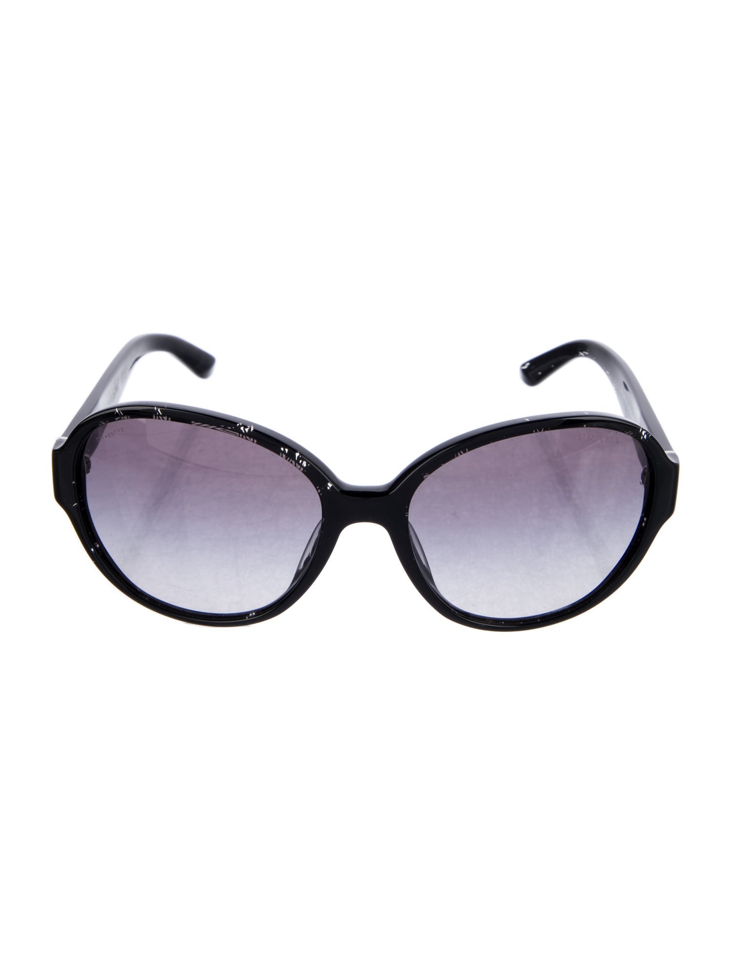 Prada Round Gradient Sunglasses